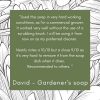 Review David Gardener’s soap